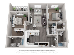 Creekside Heights Apartments, LLC in Rapid City, SD - Foto de edificio - Floor Plan