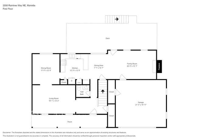 2550 Raintree Way NE in Marietta, GA - Foto de edificio - Building Photo