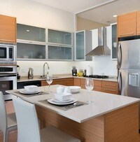 Kitchen - Luxe on Madison Apartments in Chicago, Illinois