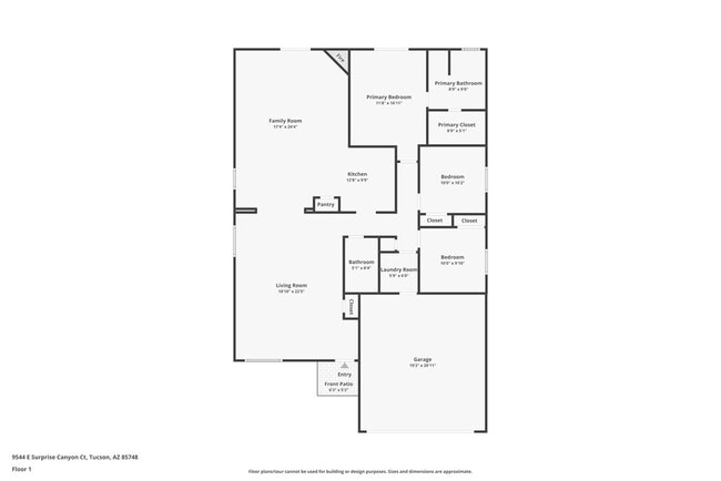 9544 E Surprise Canyon Ct in Tucson, AZ - Building Photo - Building Photo
