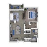 The Addison One15 in Charlotte, NC - Foto de edificio - Floor Plan