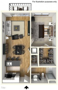 Interior Photo - Trio Apartments in Milwaukee, Wisconsin