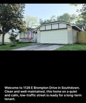 1126 E Brompton Dr in Pearland, TX - Building Photo