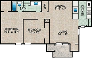 Brookside in Bryan, TX - Building Photo - Floor Plan