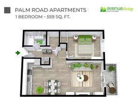 Palm Road Apartments in Lethbridge, AB - Building Photo - Floor Plan