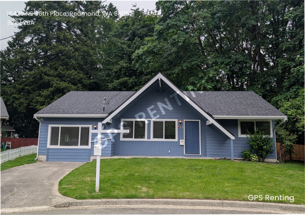 16420 NE 96th Pl in Redmond, WA - Building Photo