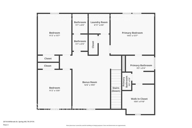 257 W Millbrook Dr in Spring Hill, TN - Building Photo - Building Photo