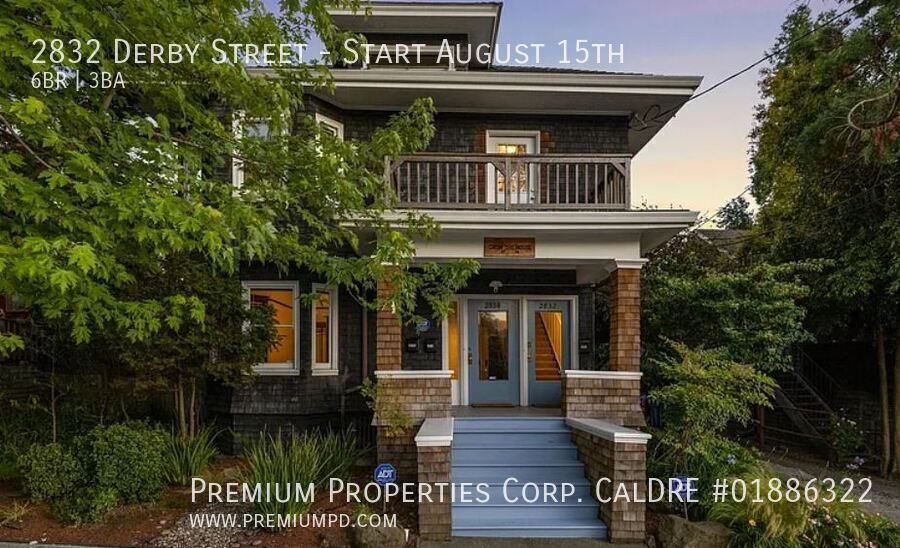 2832 Derby St in Berkeley, CA - Building Photo