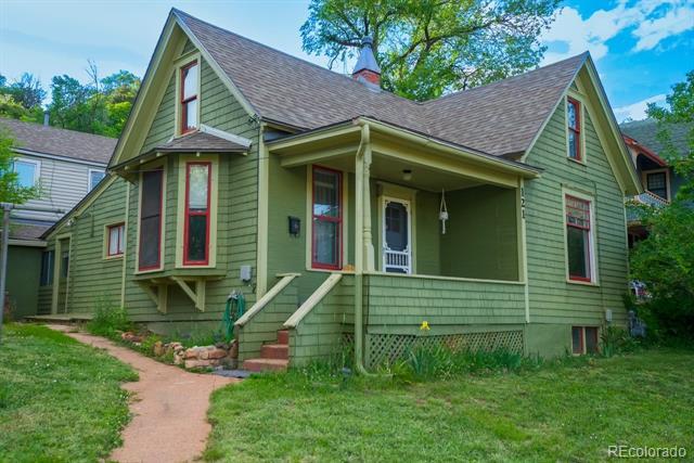 121 Cave Ave in Manitou Springs, CO - Building Photo