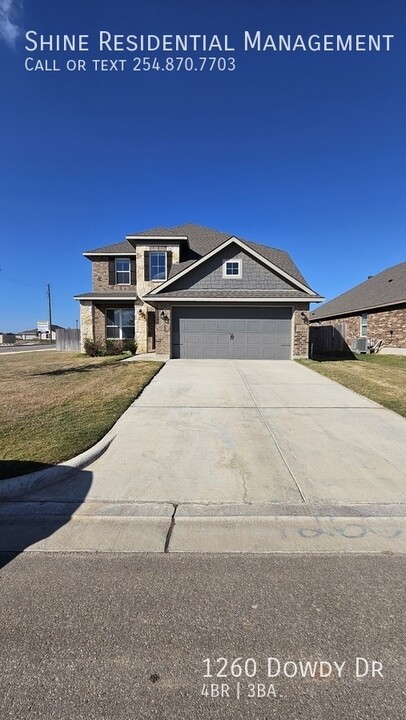 1260 Dowdy Dr in Belton, TX - Building Photo