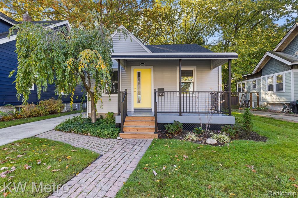 531 Albany St in Ferndale, MI - Building Photo