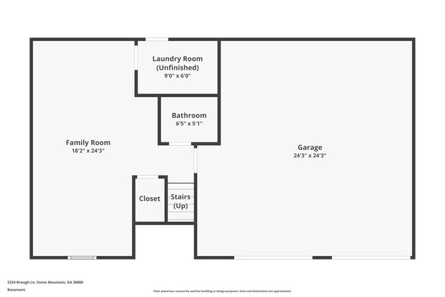 5224 Brough Ln in Stone Mountain, GA - Foto de edificio - Building Photo