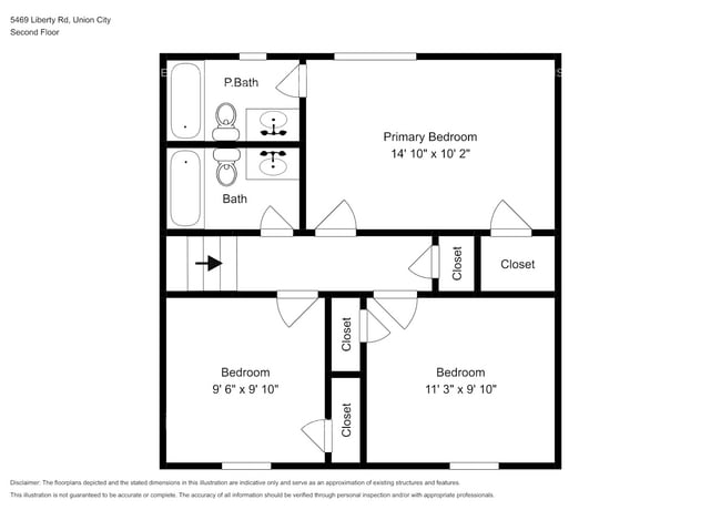 5469 Liberty Rd in Union City, GA - Foto de edificio - Building Photo