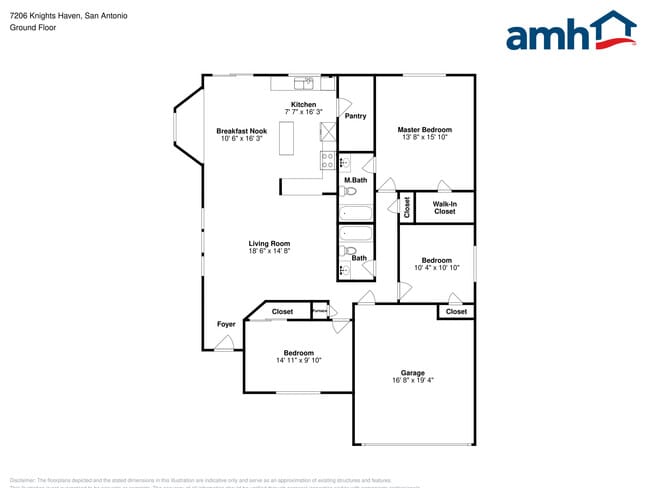 7206 Knights Haven in San Antonio, TX - Foto de edificio - Building Photo