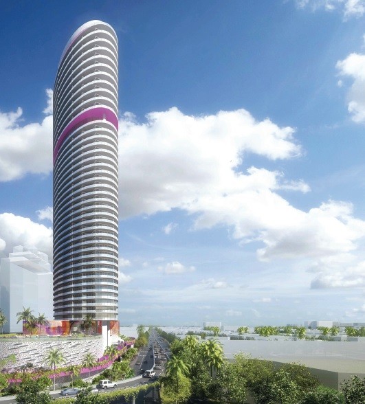 Five Park in Miami Beach, FL - Foto de edificio