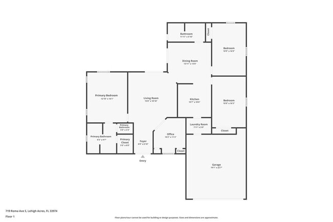 719 Roma Ave S in Lehigh Acres, FL - Building Photo - Building Photo