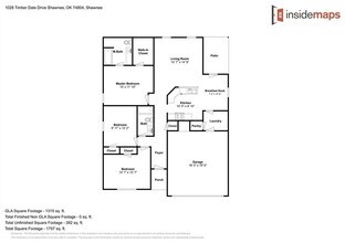 1928 Timber Dale Dr in Shawnee, OK - Building Photo - Building Photo