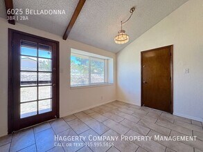 6025 Belladonna Cir in El Paso, TX - Foto de edificio - Building Photo