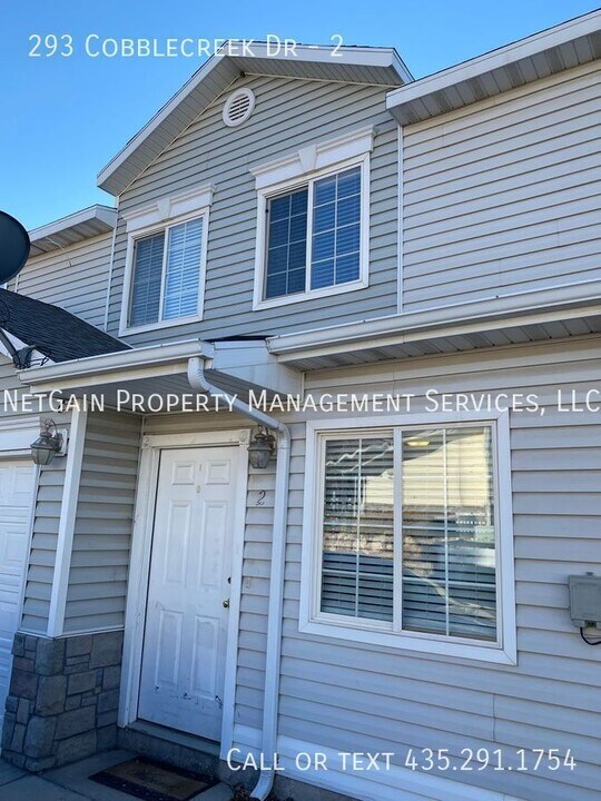 293 E Cobblecreek Dr in Cedar City, UT - Building Photo