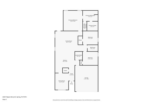 24431 Pigeon Berry Dr in Spring, TX - Foto de edificio - Building Photo