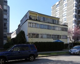 1650 Barclay St in Vancouver, BC - Building Photo