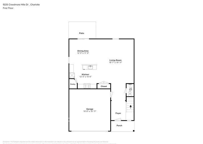 9225 Creedmore Hills Dr in Charlotte, NC - Foto de edificio - Building Photo