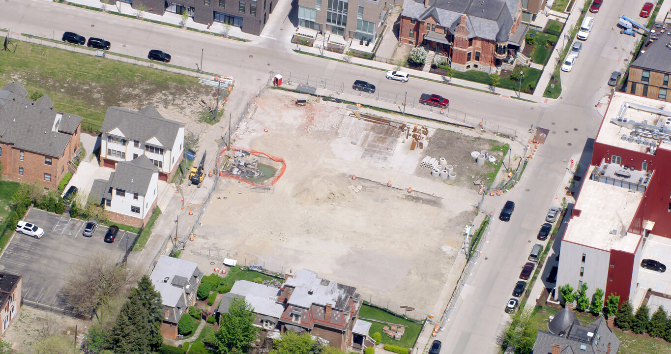 Alfred Street Townhomes in Detroit, MI - Building Photo