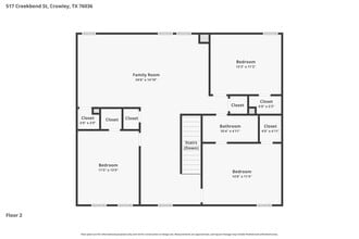 517 Creekbend St, Unit r3 in Crowley, TX - Foto de edificio - Building Photo