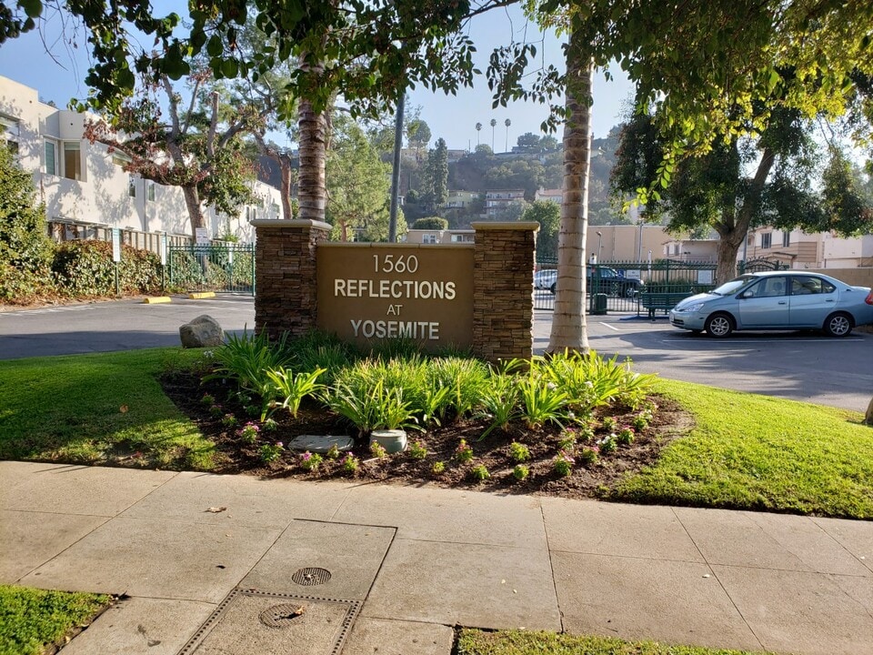 Reflections at Yosemite in Los Angeles, CA - Building Photo