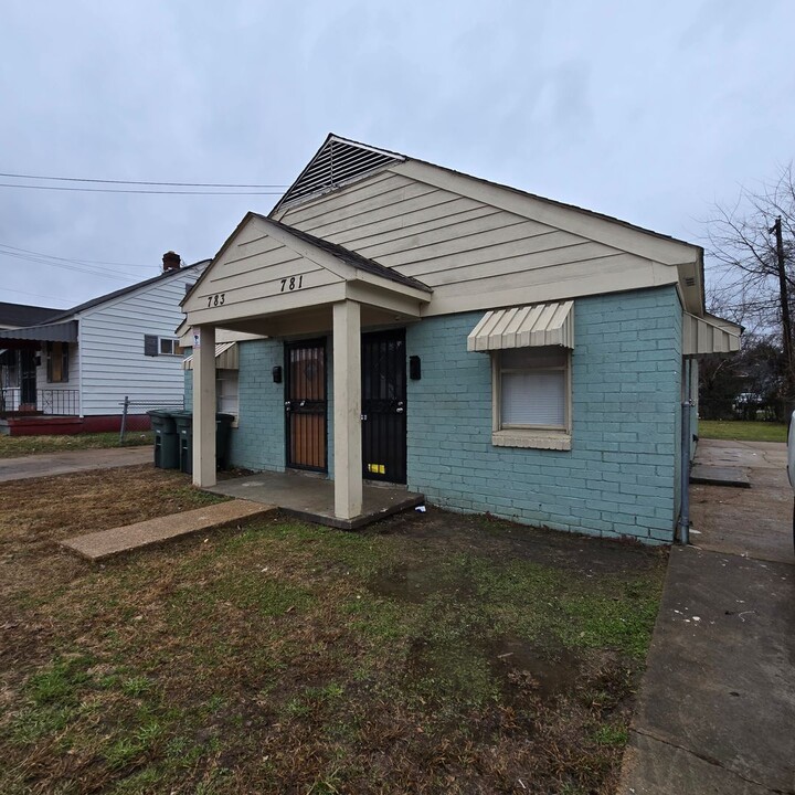 781 David St in Memphis, TN - Foto de edificio