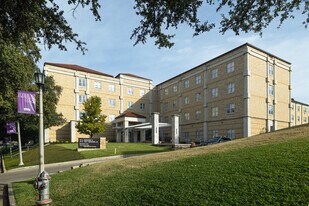 TCU Moncrief Hall in Fort Worth, TX - Building Photo