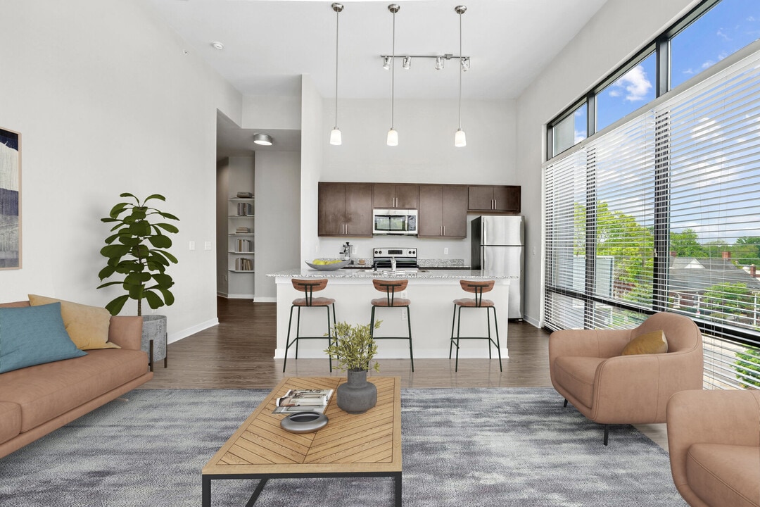 Main & Stone in Greenville, SC - Foto de edificio