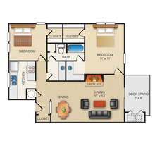 Avistar On The Hills in San Antonio, TX - Foto de edificio - Floor Plan