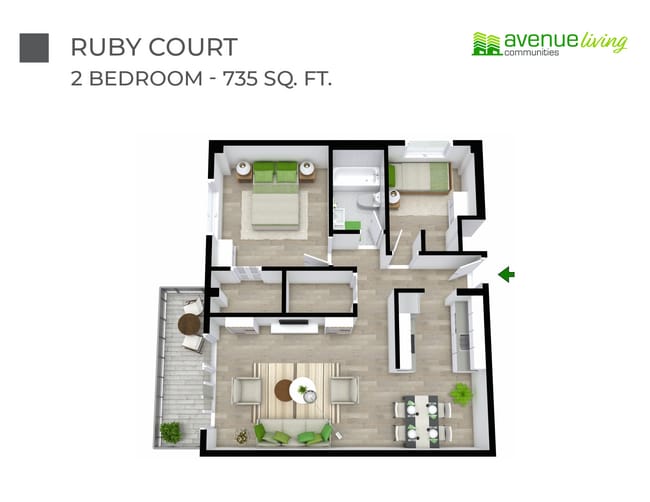 Ruby Court in Lethbridge, AB - Building Photo - Floor Plan