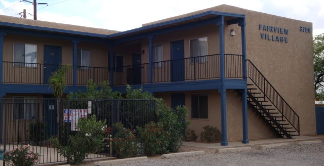 Fairview Village Apartments professionally... in Tucson, AZ - Building Photo