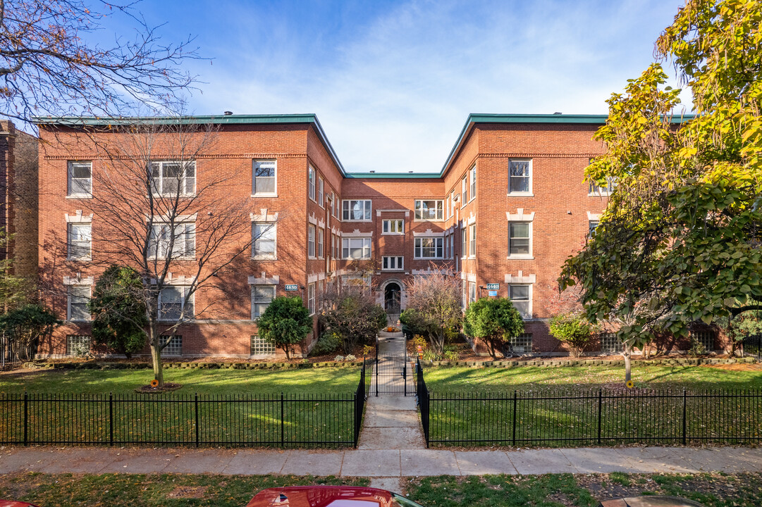 4630-4640 N Racine Ave in Chicago, IL - Foto de edificio