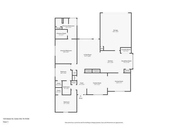 1415 Baker Dr in Cedar Hill, TX - Building Photo - Building Photo