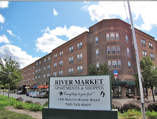 River Market Apartments & Shoppes in West Lafayette, IN - Building Photo - Building Photo