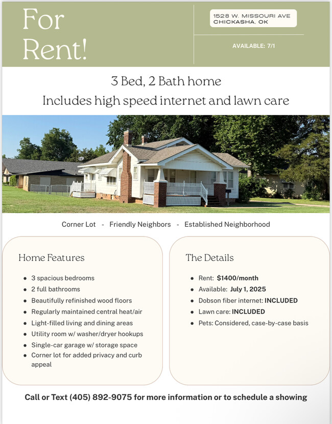 property at 1528 W Missouri Ave