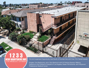 1233 N New Hampshire Ave in Los Angeles, CA - Building Photo - Building Photo