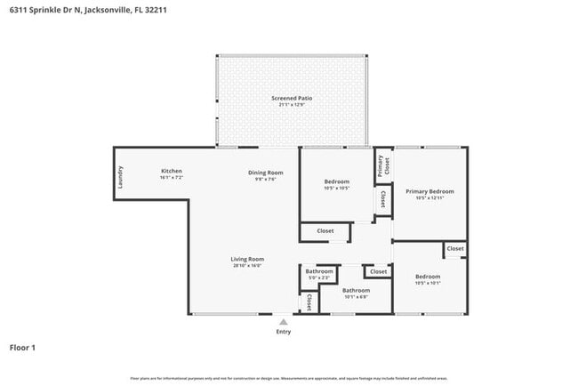 6311 Sprinkle Dr N in Jacksonville, FL - Foto de edificio - Building Photo