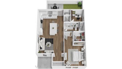 The Cottages at Ashland Park in Mobile, AL - Building Photo - Floor Plan