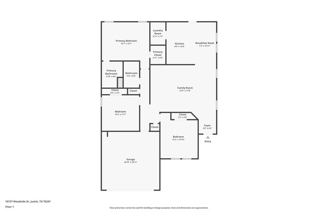 16737 Woodside Dr in Justin, TX - Building Photo - Building Photo