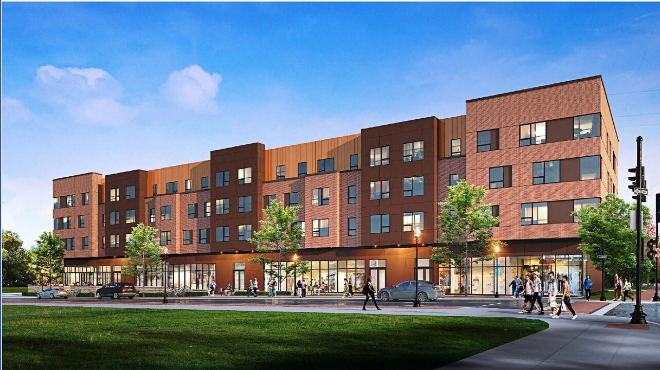 45 E. Central St. Apartments in Natick, MA - Foto de edificio