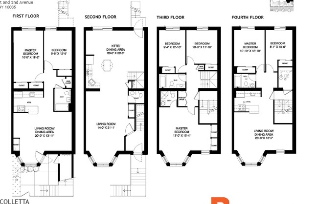 330 E 120th St in New York, NY - Foto de edificio - Floor Plan