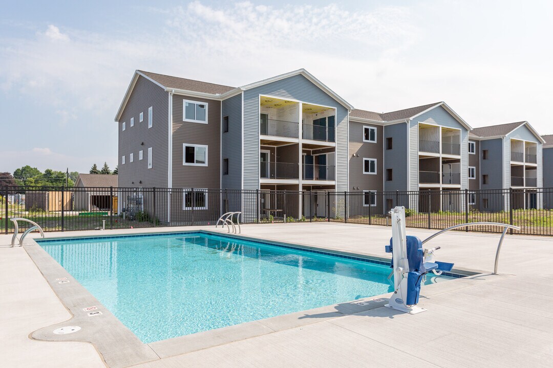 Lakeshore Flats in Grand Haven, MI - Foto de edificio