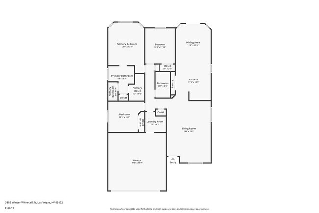 3882 Winter Whitetail St in Las Vegas, NV - Building Photo - Building Photo