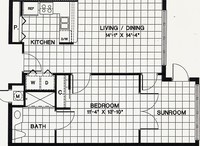 Clapp's Mountain Top Residential Apartments in Asheboro, NC - Foto de edificio - Floor Plan