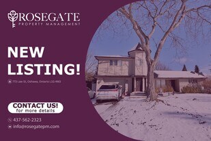 Charming 2-Bedroom Detached Home with Fireplace & Backyard Deck in Oshawa in Oshawa, ON - Building Photo