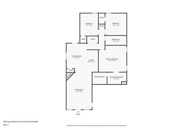 7086 Crape Myrtle Dr in Olive Branch, MS - Building Photo - Building Photo